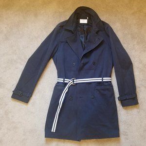 Dreamy Deep Navy Trench Coat from IKKS